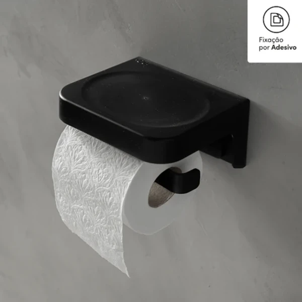PORTA-PAPEL HIGIÊNICO DE PAREDE OU ELEVE