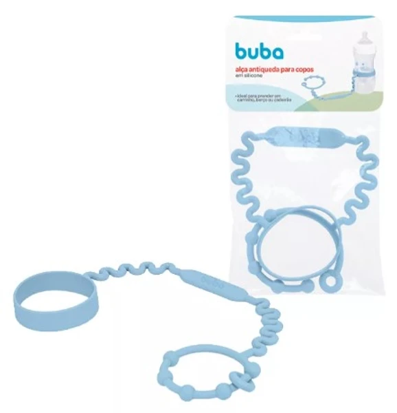 ALÇA EM SILICONE PARA COPOS E MAMADEIRAS BUBA