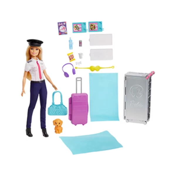 BARBIE JATINHO COM PILOTO MATTEL