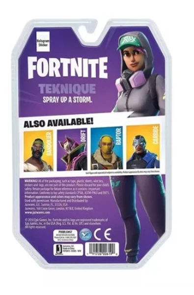BONECO FORTNITE TEKNIQUE