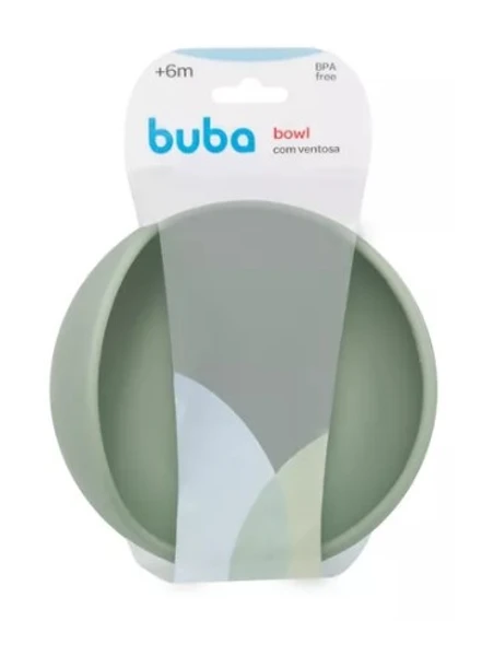 BOWL BUBA SILICONE COM VENTOSA