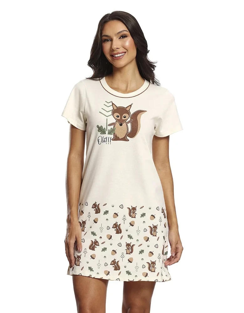 CAMISÃO MANGA CURTA JOVEM ESQUILO PAULIENNE