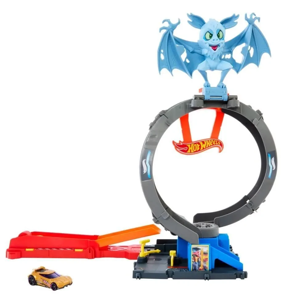 HOT WHEELS CITY PISTA ATAQUE DO MORCEGO MATTEL