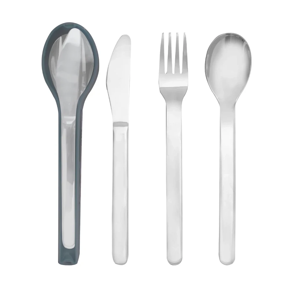 JOGO DE TALHERES INOX 4 PEÇAS FULL FIT