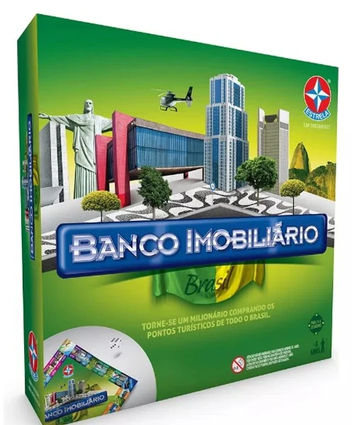 JOGO ESTRELA BANCO IMOBILIÁRIO BRASIL