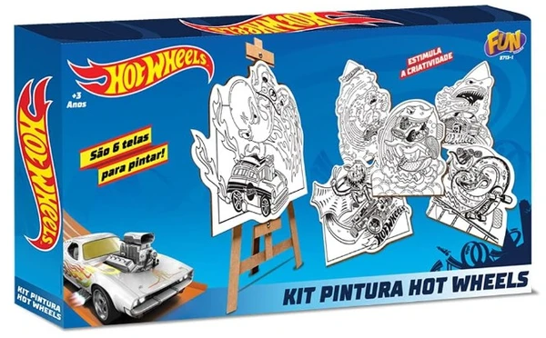 KIT DE PINTURA  HOT WHEELS