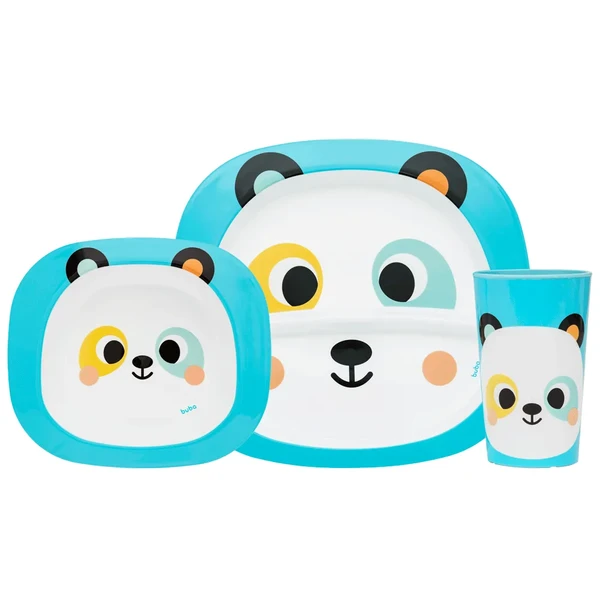 KIT REFEIÇÃO BUBA BUBAZOO PANDA