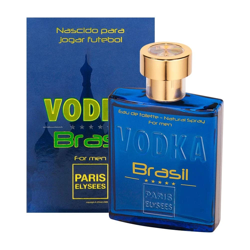PERFUME PARIS ELYSEES VODKA BRASIL BLUE 100ML