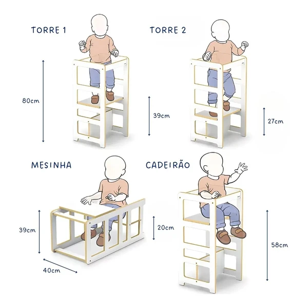 TORRE DE APRENDIZAGEM MONTESSORIANA JUNGES