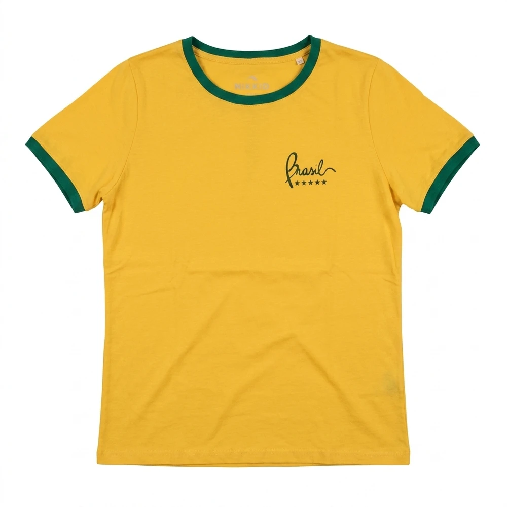 CAMISETA FEMININA HILL BRASIL COPA DO MUNDO