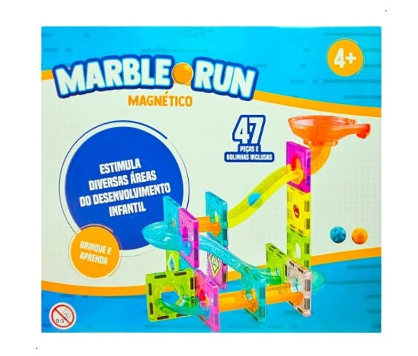 BLOCOS MARBLE RUN MAGNÉTICO