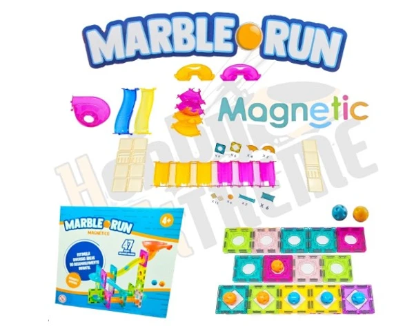 BLOCOS MARBLE RUN MAGNÉTICO