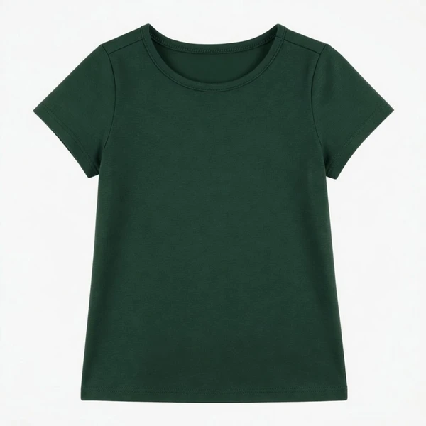 BLUSA INFANTIL FEMININA MALWEE BÁSICA COTTON LIGHT