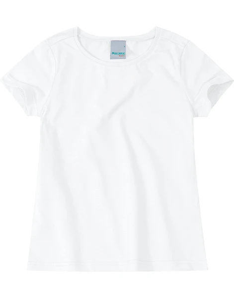 BLUSA INFANTIL FEMININA MALWEE BÁSICA