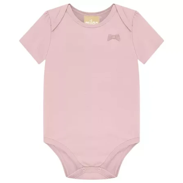 BODY BEBÊ MENINA LAÇO MILON