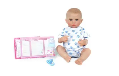 BOMECO BEBÊ REBORN MENINO LAURA BABY