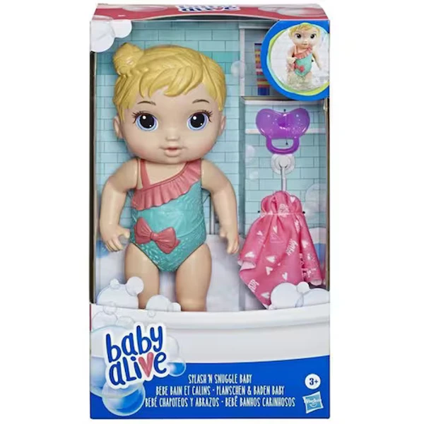 BONECA BABY ALIVE BANHOS CARINHOSOS HASBRO