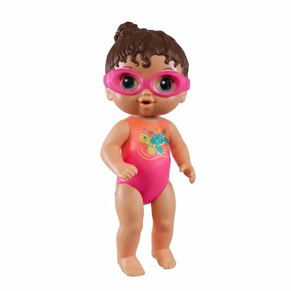 BONECA BABY ALIVE BEBÊ PISCINA MORENA HASBRO
