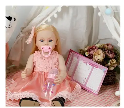 BONECA BEBÊ REBORN LAURA BABY LISA