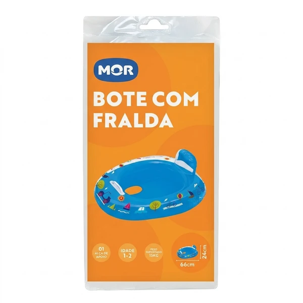 BOTE MOR - INFLÁVEL INFANTIL BEBE COM FRALDA