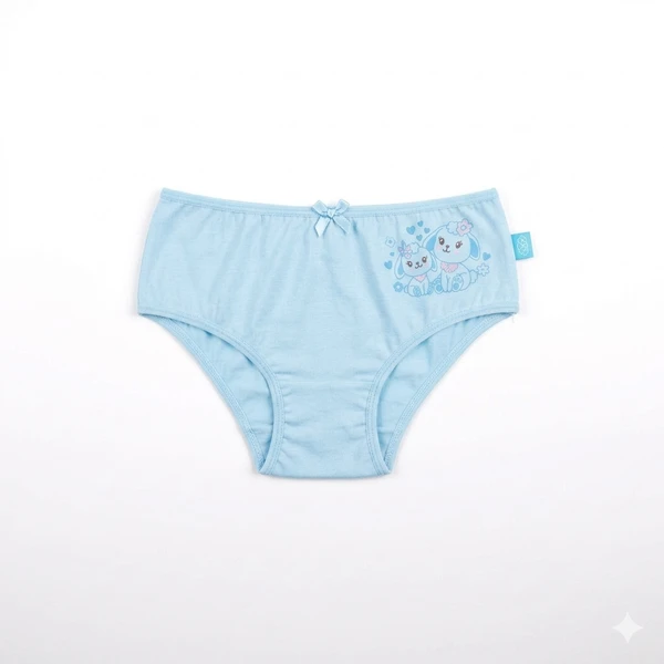 CALCINHA INFANTIL SANNY BÁSICA ESTAMPA COELHOS