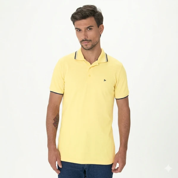 CAMISA POLO MASCULINA PIQUET PREMIUM