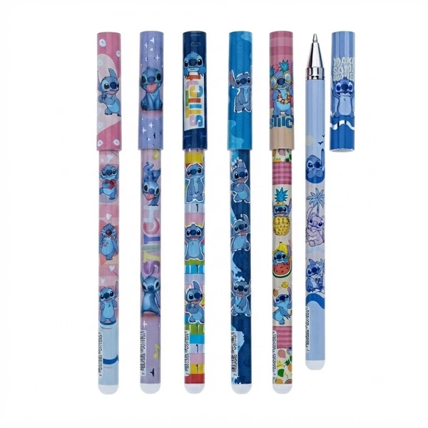 CANETA ESFEROGRÁFICA STITCH PONTA MÉDIA MOLIN