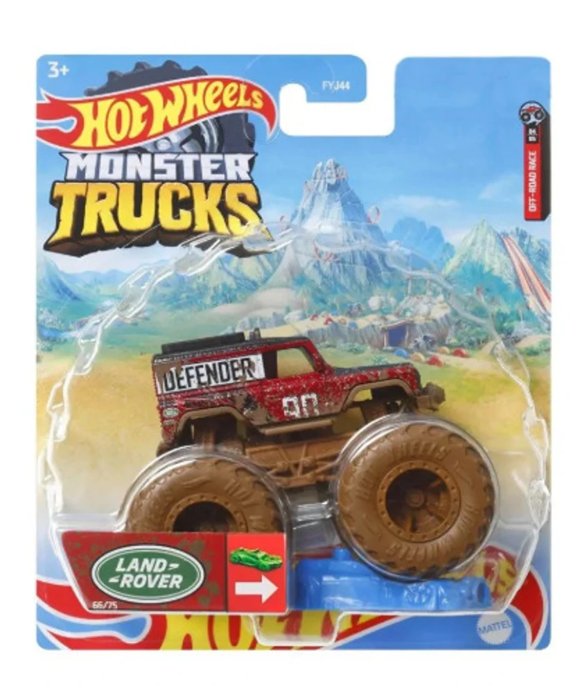 CARRINHO MATTEL MONSTER TRUCKS HOT WHEELS