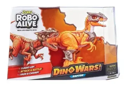 DINOSSAURO DINO WARS ROBO ALIVE RAPTOR
