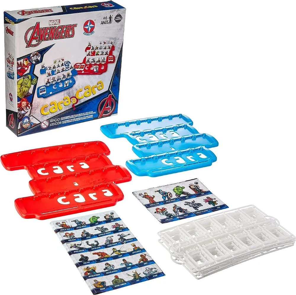 JOGO CARA A CARA AVENGERS ESTRELA