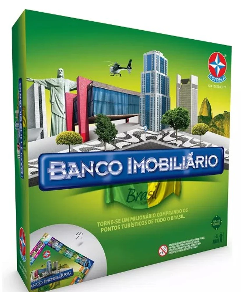 JOGO ESTRELA BANCO IMOBILIÁRIO BRASIL