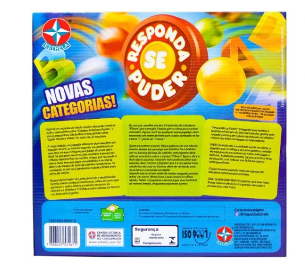 JOGO RESPONDA SE PUDER ESTRELA
