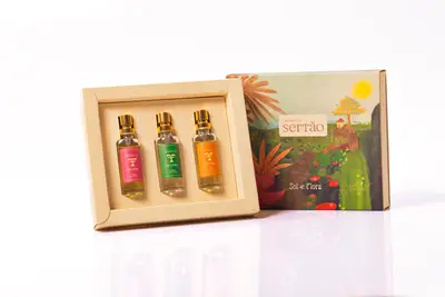 KIT DE EXPERIMENTAÇÃO 1 AROMAS DO SERTÃO 15ML SOL E FLORA