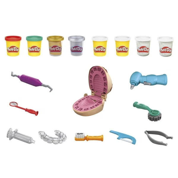 MASSINHA PLAY-DOH HASBRO BRINCADEIRA DE DENTISTA