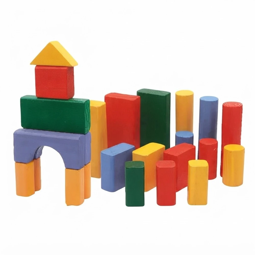 MULTI BLOCKS COLORIDOS 50 PEÇAS XALINGO