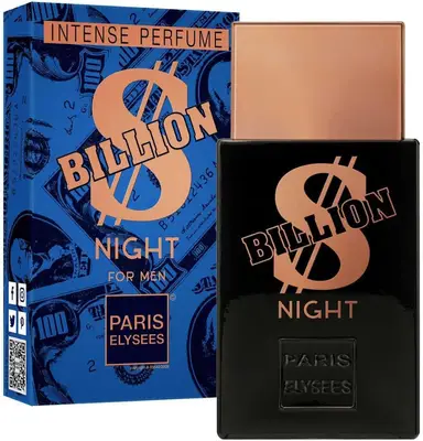 PERFUME PARIS ELYSEES BILLION NIGHT EDT – 100ML