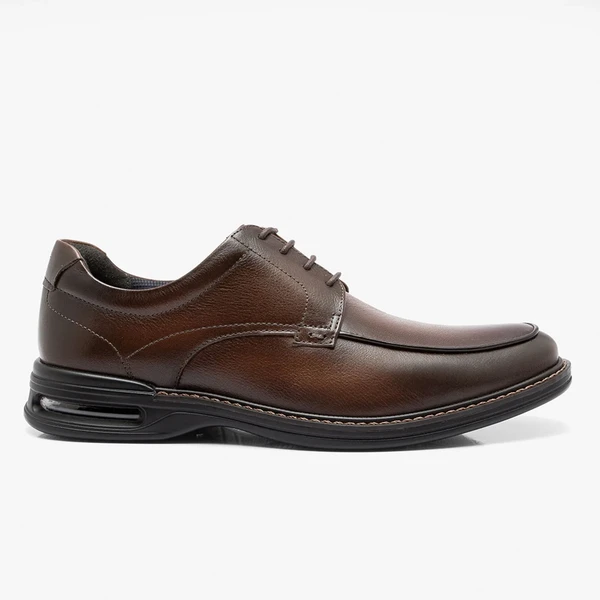 SAPATO MASCULINO DEMOCRATA AIR MAGNUM EM COURO