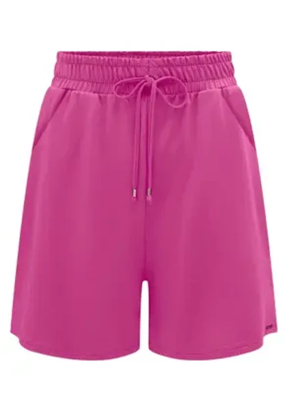 SHORTS COM CÓS ELÁSTICO E BOLSOS EM MALHA LUNENDER