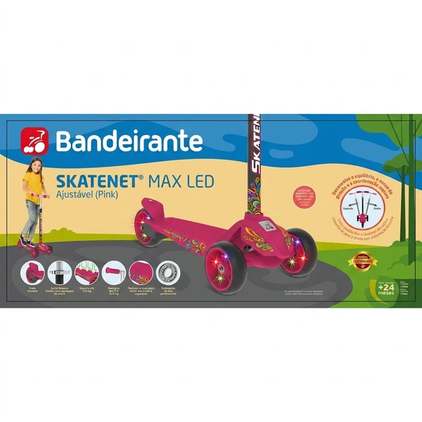 SKATENET BANDEIRANTE - MAX LED AJUSTÁVEL