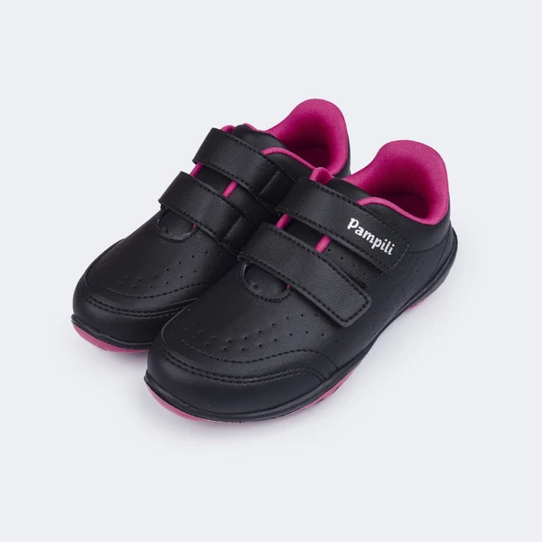 TÊNIS INFANTIL PAMPILI HONEY ESCOLAR VELCRO