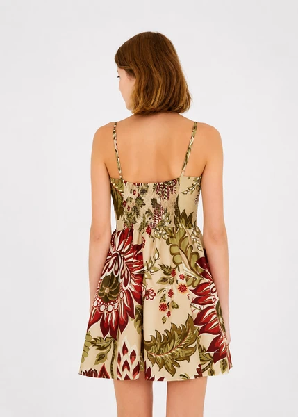 VESTIDO CURTO ESTAMPADO LIGIA